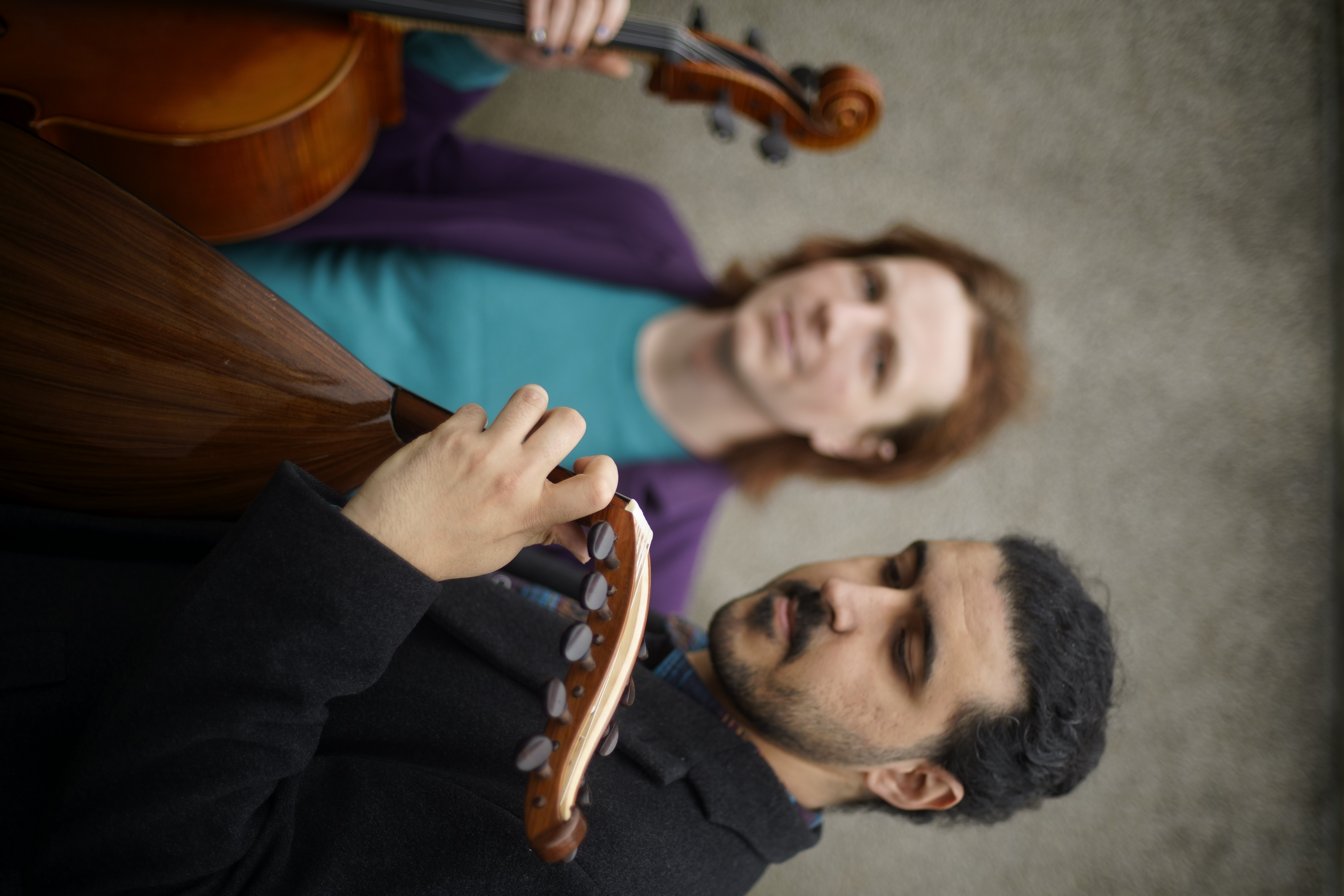 Sufian & Plush Rebel live portrait